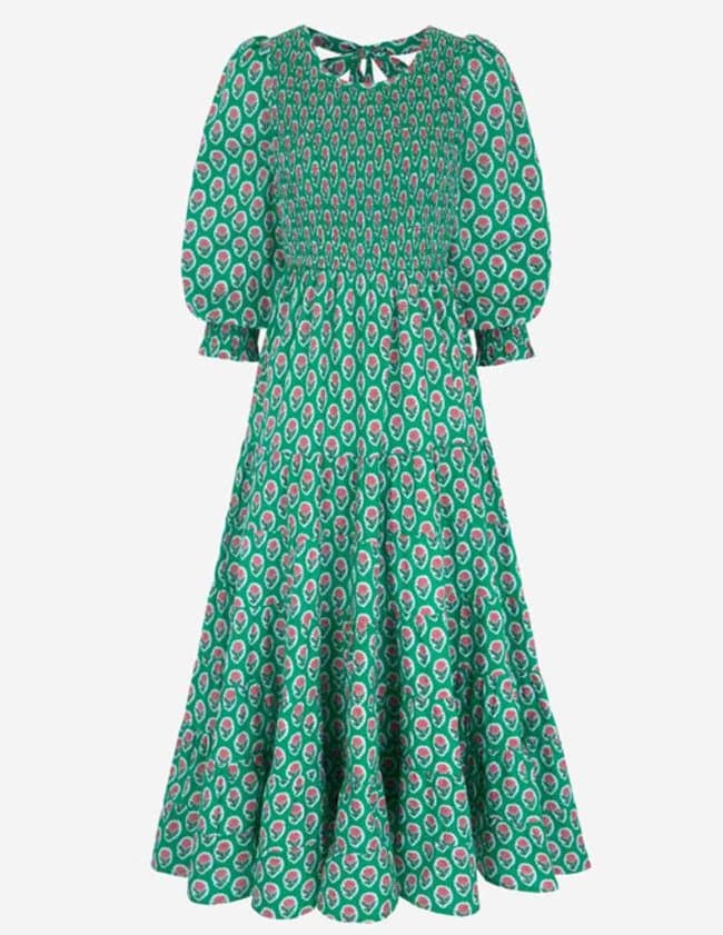 Pink City Prints abigail dress - jaipur daisy