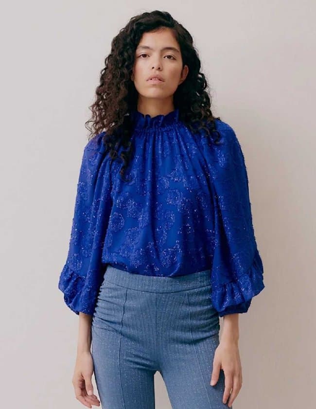 Hofmann Copenhagen julia blouse - blue