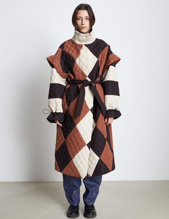 Stella Nova mathine coat - nude