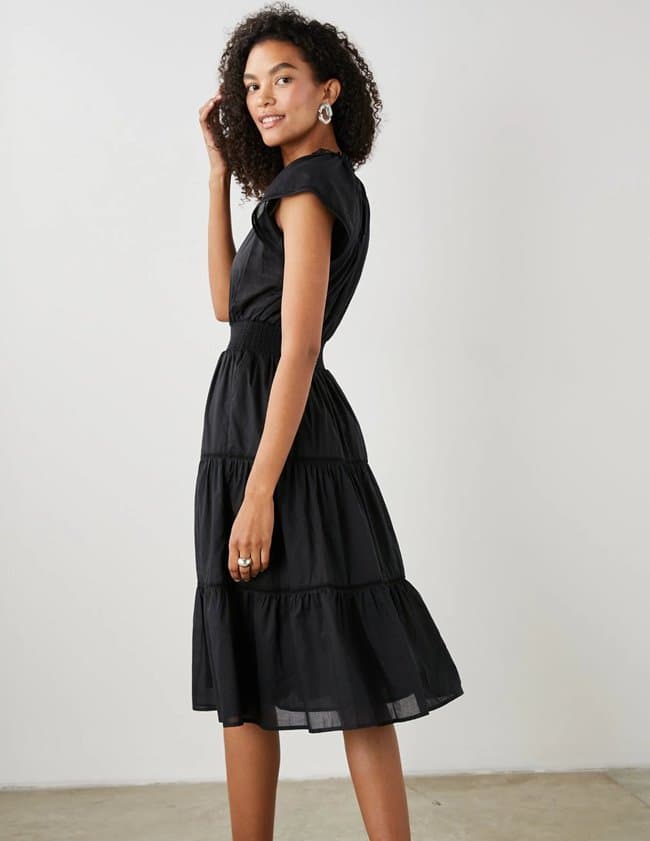 Rails Clothing Amellia dress - black lace