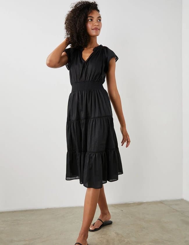 Rails amellia dress - black lace