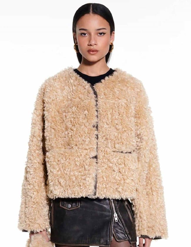 Stand Studio charmaine jacket - beige
