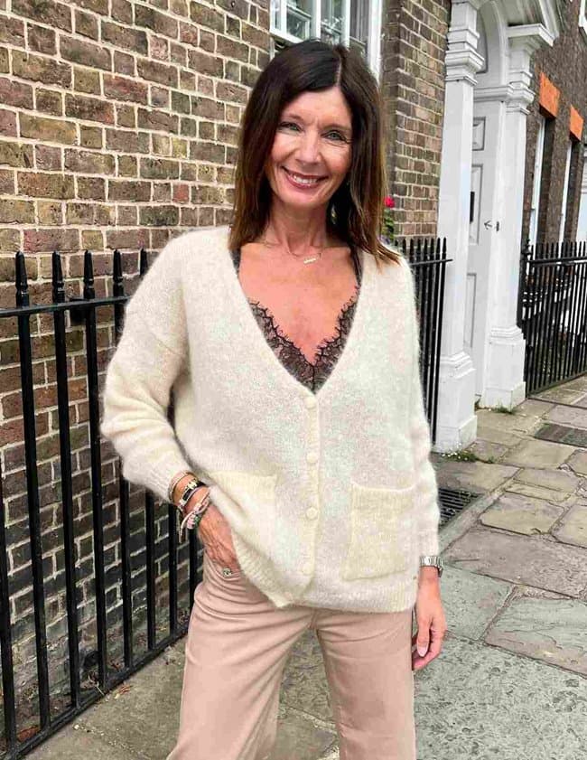Des Petits Hauts betani cardigan - cream