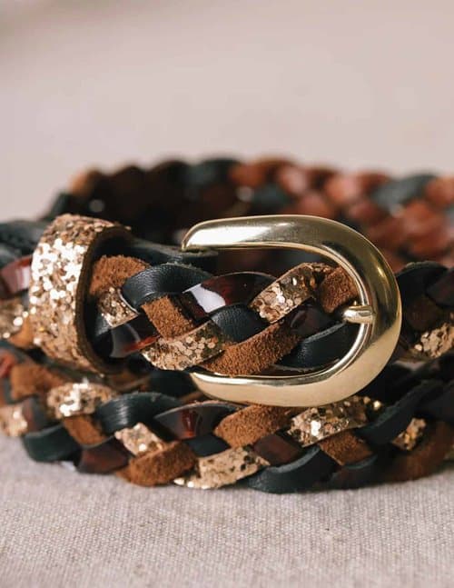Des Petits Hauts leanie belt - leopard