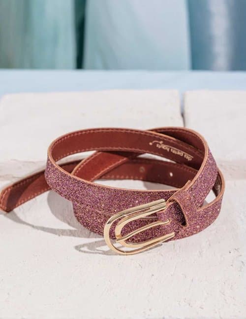 Des Petits Hauts lea belt - pink