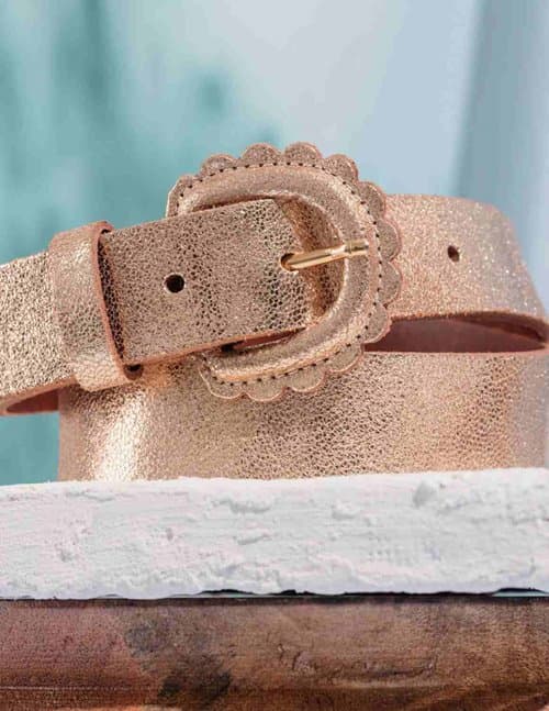 Des Petits Hauts marguerite belt - gold