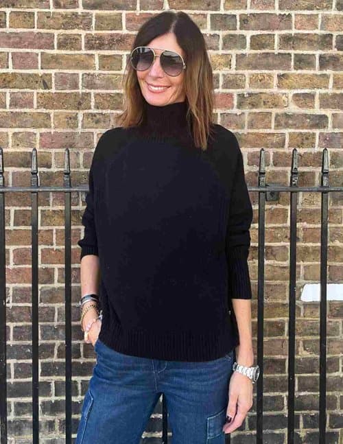 Des Petits Hauts aramis roll neck jumper - black