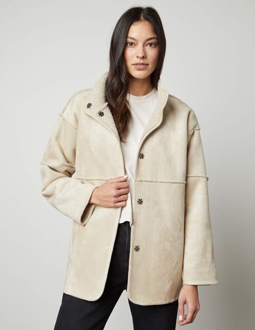 Velvet by Graham and Spencer albany jacket - ecru