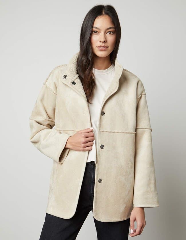 Velvet by Graham and Spencer albany jacket - ecru