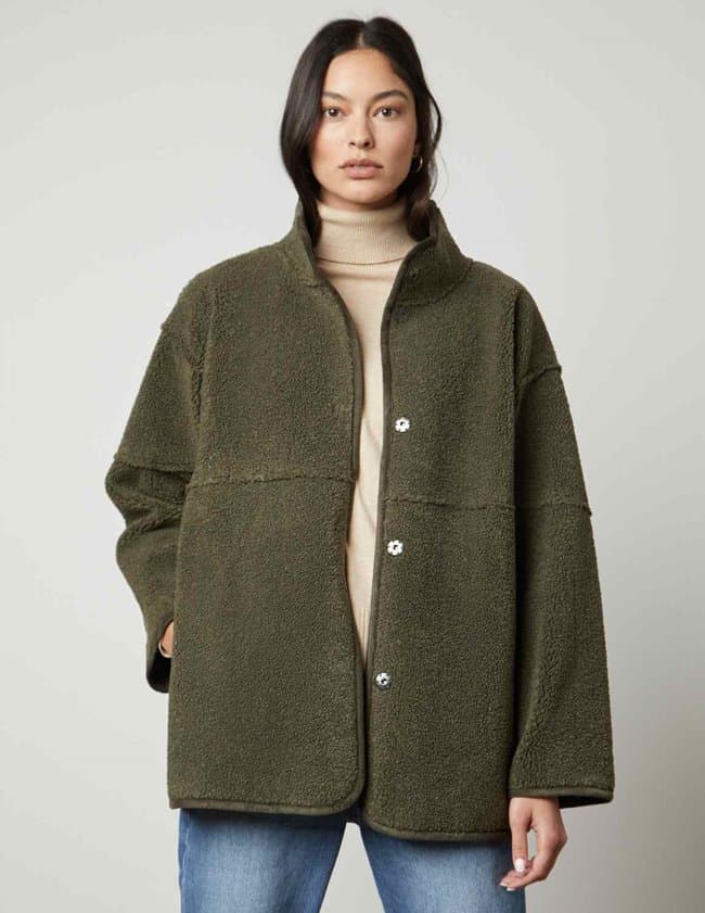 Velvet by Graham and Spencer albany jacket - army