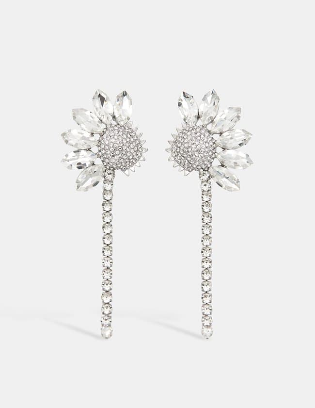 Essentiel Antwerp esaias earrings - white