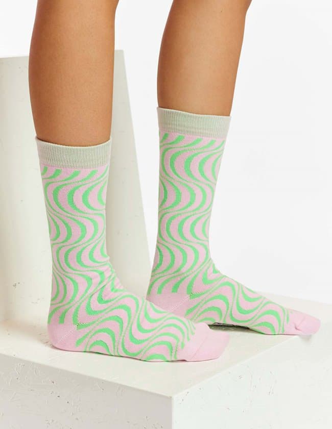 Essentiel Antwerp ewave socks - mint green