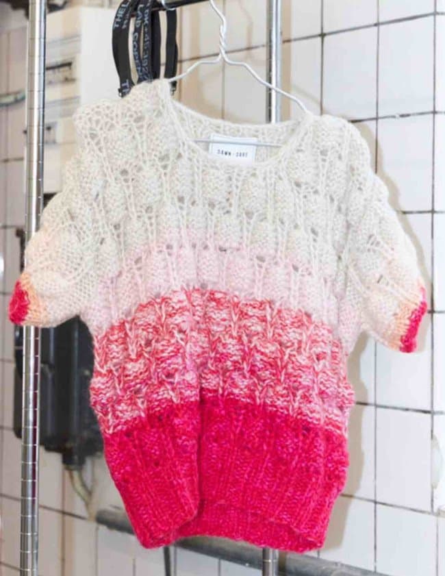 Dawn X Dare acacia jumper - red