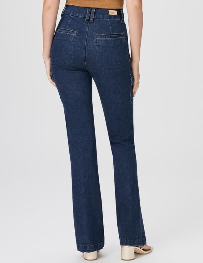Paige Jeans dion cargo pocket jeans - gracie lou side
