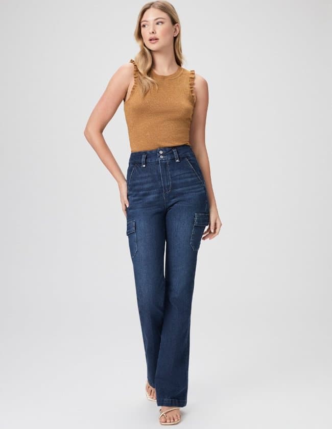 Paige Jeans dion cargo pocket jeans - gracie lou