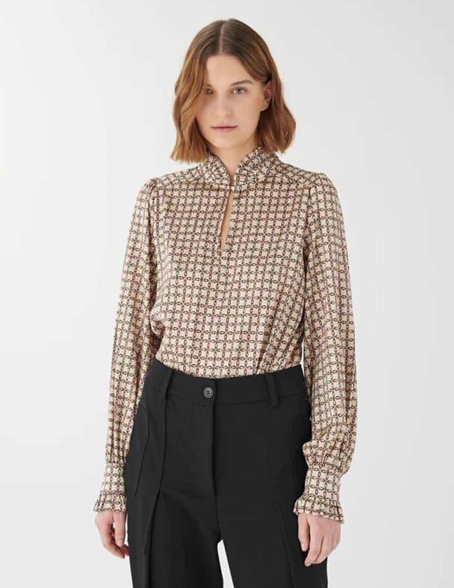 Dea Kudibal merle silk blouse - couette