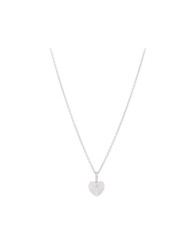 Pernille Corydon ocean heart necklace - silver