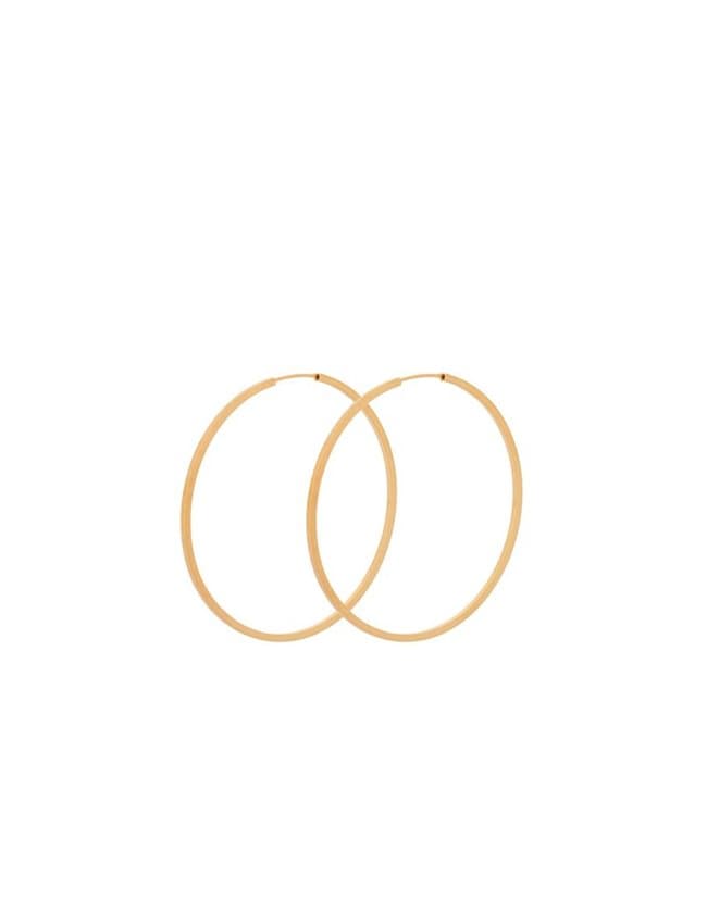 Pernille Corydon orbit hoops - gold