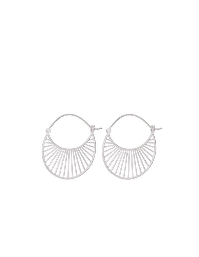 Pernille Corydon large daylight earrings - silver