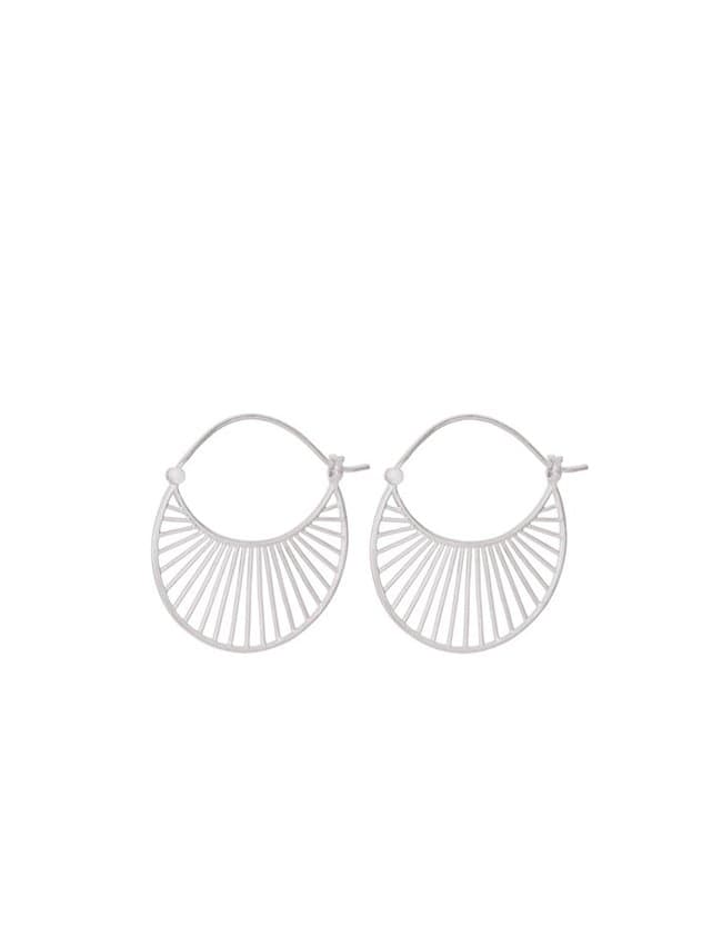 Pernille Corydon large daylight earrings - silver