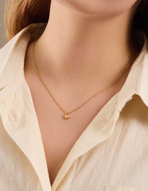 Pernille Corydon love necklace - gold