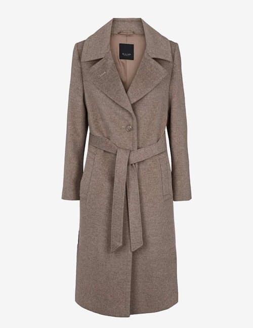 SAND Copenhagen clareta belt coat - camel