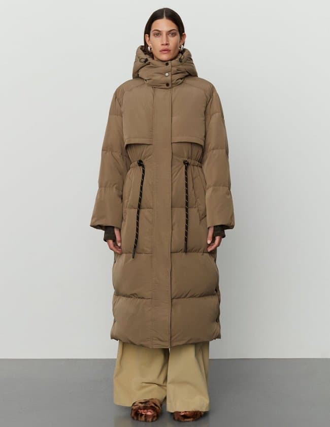 Day Birger et Mikkelsen bertie puffa coat - grey