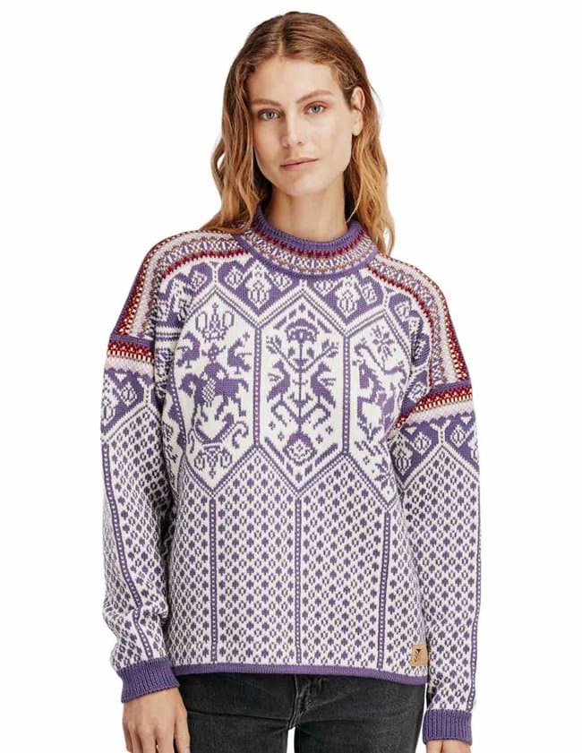 Dale of Norway feminine jumper - purple