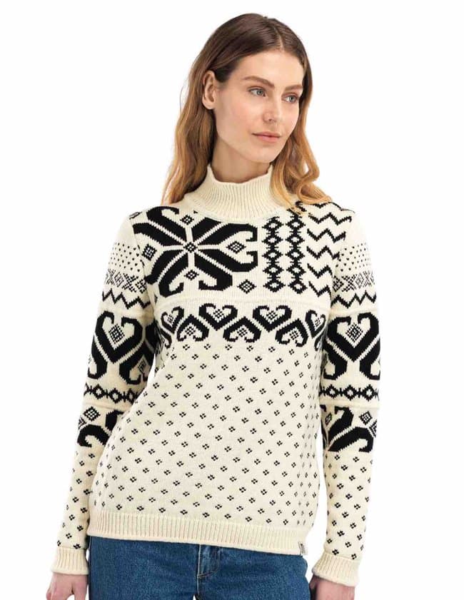 Dale of Norway fannaraki jumper - black