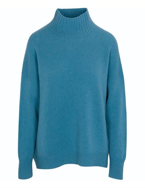 360 Cashmere camden jumper - blue