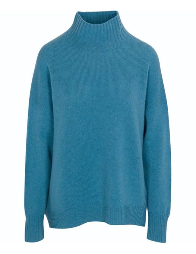 360 Cashmere camden jumper - blue