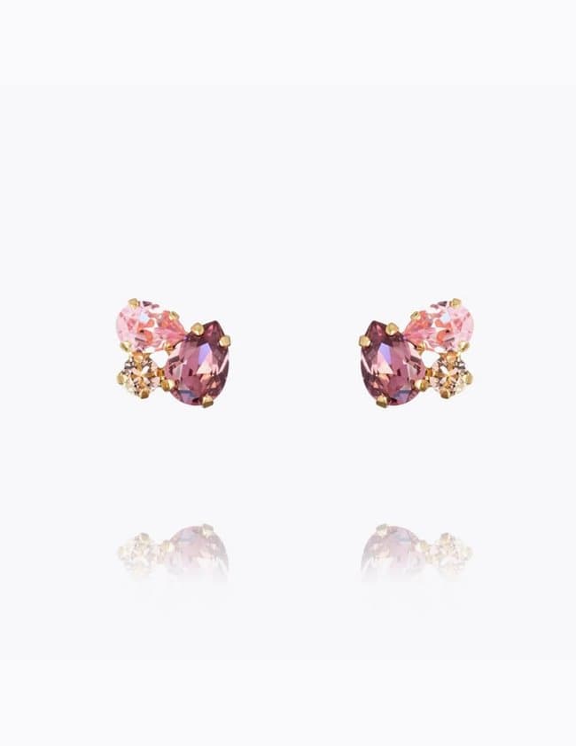 Caroline Svedbom alisia earrings - rose combo