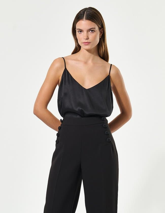 Dea Kudibal octavie cami top - black