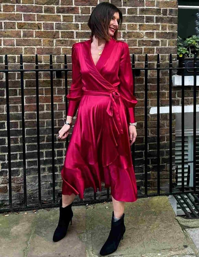 Dea Kudibal vitah dress - cerise