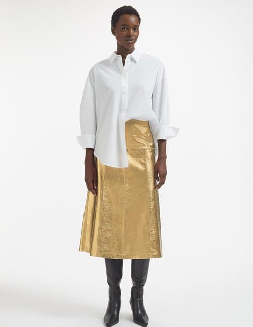 Cefinn tiana skirt - gold