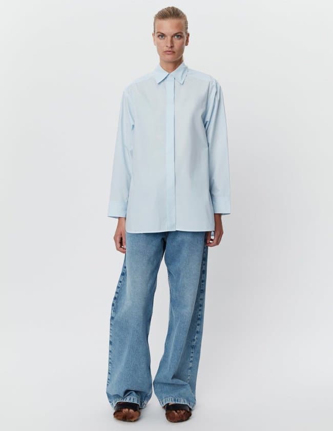 Day Birger et Mikkelsen adwin shirt - blue