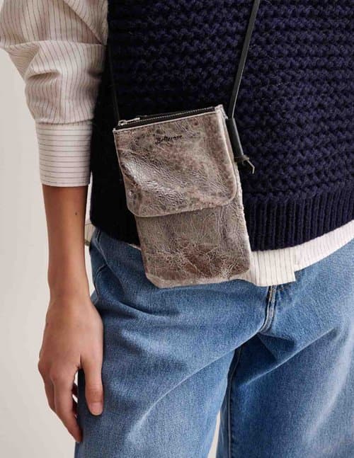 Bellerose sidt bag - silver
