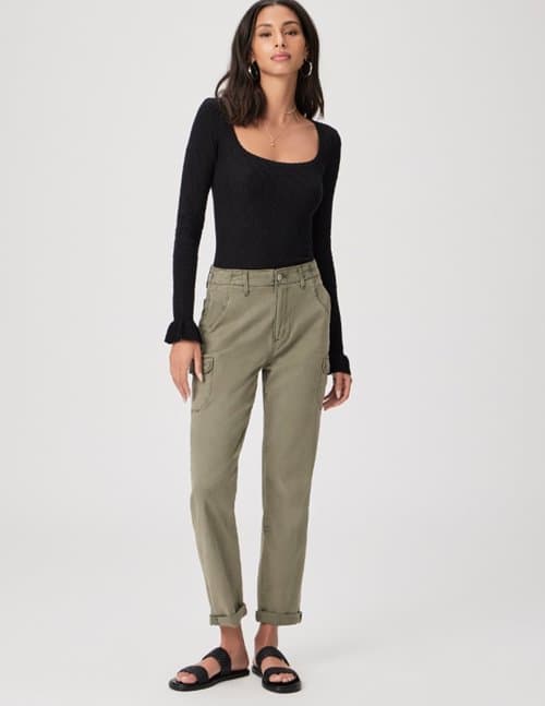 Paige Jeans drew cargo jeans - ivy green