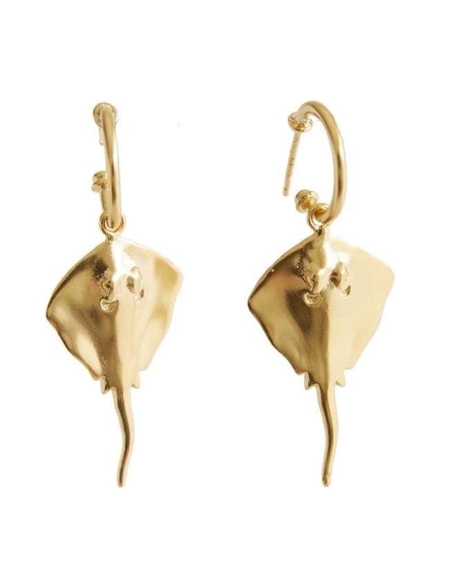 Mimi et Toi ray earring - gold