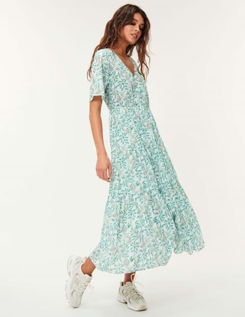 Feather and sales stitch dresses