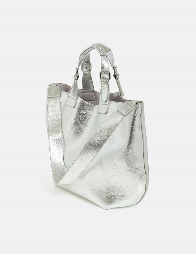 Essentiel Antwerp fanny handbag - silver