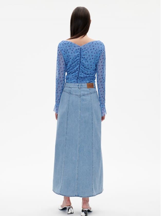 Baum und Pferdgarten sabire skirt - light denim side