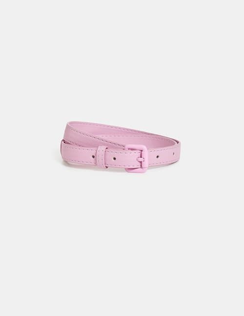 Essentiel Antwerp fimini thin belt - pink