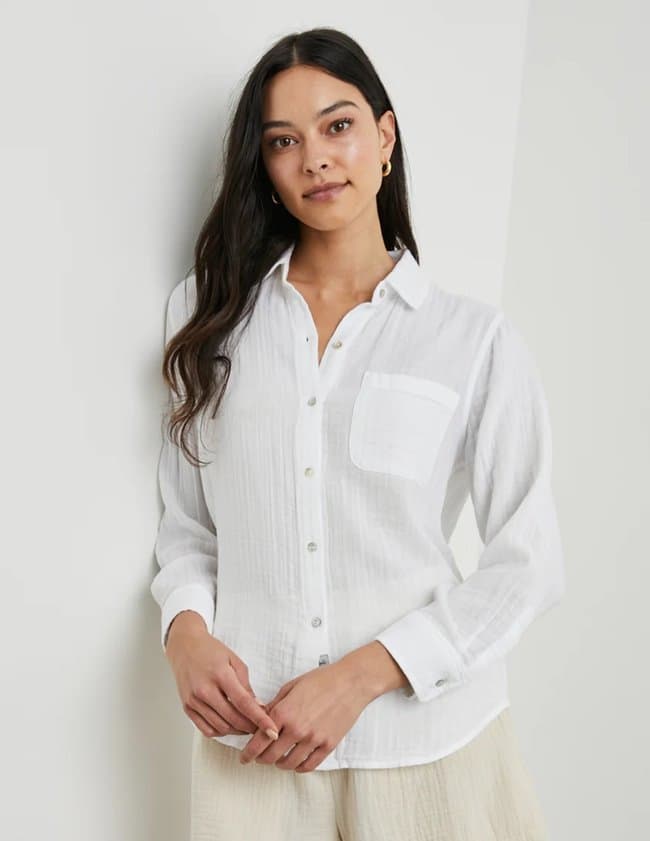 Rails ellis shirt - white