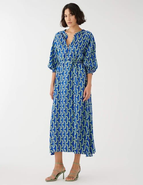 Dea Kudibal 1000725 TeodoraDEA Sayo Millennium Print Stretch Silk Dress main image 1