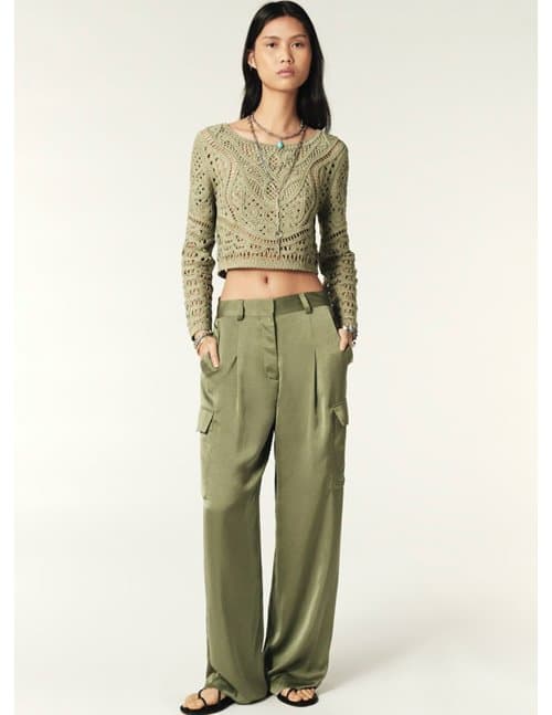 ba&sh cary pants - kaki