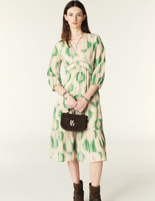 ba&sh carela dress - ecru