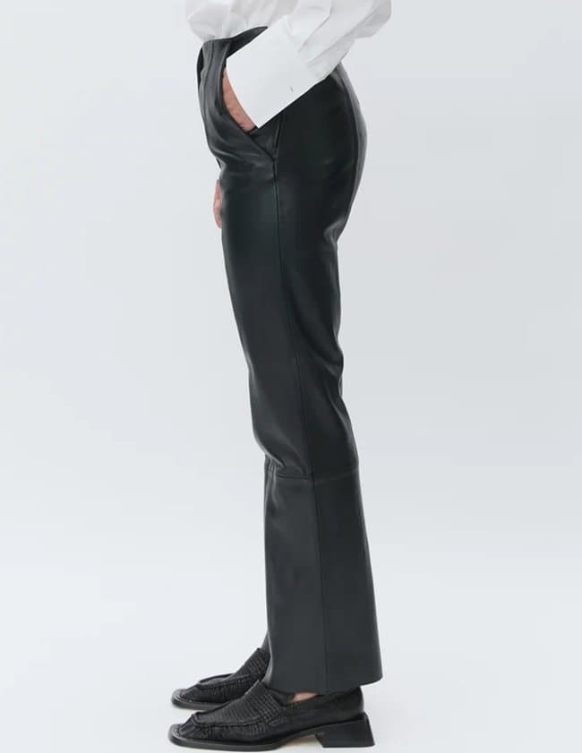 Day Birger et Mikkelsen shiv leather trouser - black detail