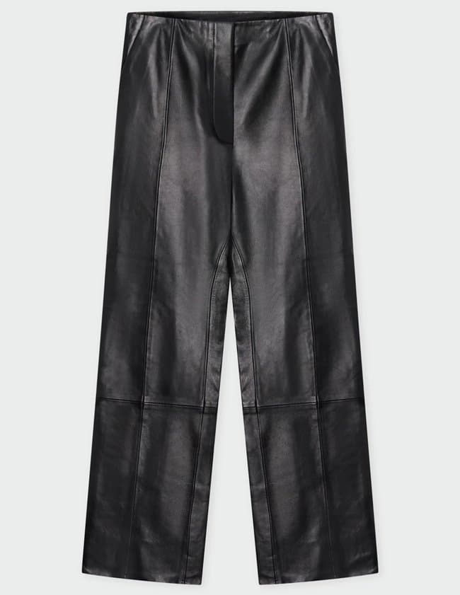 Day Birger et Mikkelsen shiv leather trouser - black back