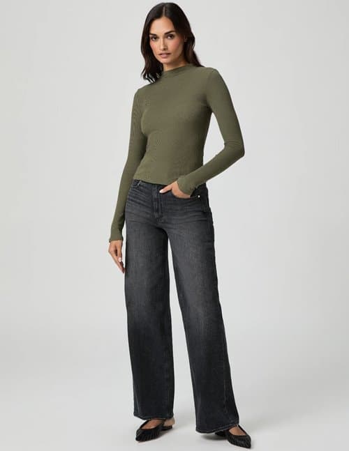 Paige Sasha Jeans Viper Black